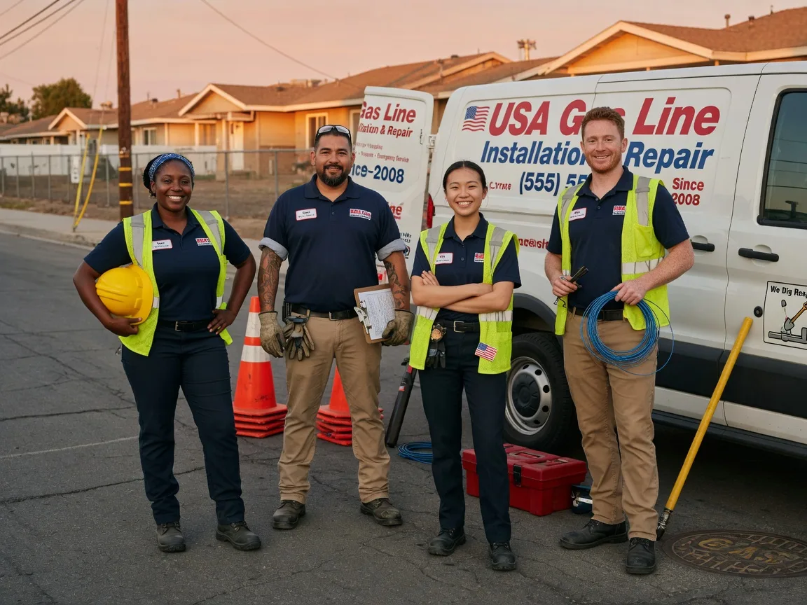 Gas Line Installation company in Morrison, IA